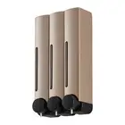 Button Shower Gel Dispenser Heat-resistant Liquid Wall-mounted Soap