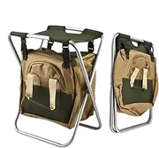 Folding Garden Stool - Portable Chair Seat, Camping Stool | Garden Stool Folding Garden Stool Multifunctional Garden Tool Carrier with Bag for Outdoor Activities, Folding Utility Stool for Fishing