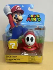 Super Mario Mario Shy Guy 4 Inch Figure Jakks Pacific Inc. NIB