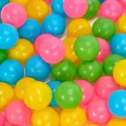 100Pcs Ball Pit Play Kids Plastic Baby Kids Toy Colourful Playpen Jumping Castle