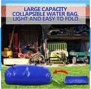 330L Large Water Bladder Tank For Camping Fishing Boating Water Storage Bag Blue