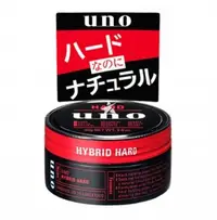 在飛比找我的公主美妝優惠-Shiseido UNO Hybrid Hard 定型髮蠟 