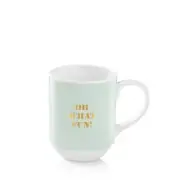 Fringe Studio Pas Oh What Fun Mug (White/Gold)