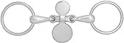 Horze Spoon Mouth Snaffle Bit