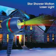 Garden Lights Star Christmas Projector Moving Lighting Leds Color Green Red For Party Decoration Star Shower Motion Laser Light