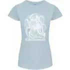 Catronomicon Devil Octopus Cat Mythology Womens Petite Cut T-Shirt