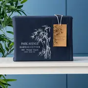 Park Avenue 500 TC Bamboo Cotton sheet set Indigo