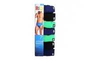 Rio Plain Hipster Brief Medium, 7/Pack