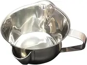 CIYODO Oil Separator Stainless Steel Soup Strainer with Unique Spout Multifunctional Grease Filter Cup for Healthy Cooking for Oil Vinegar and Liquid Seasonings