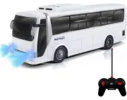 RC Remote Control Bus Radio Control High Speed Toy Vehicle Series with Headli...