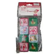 The Elf On The Shelf Christmas Tradition Erasers 8ct