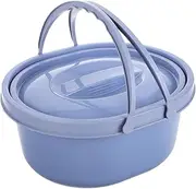 UPKOCH Travel Potty Seat for Camping Toilet Portable Car Toilet for Adults Double Handles