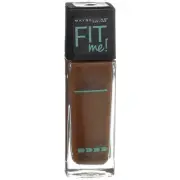 6 Pack Maybelline Fit Me Matte + Poreless Liquid Foundation, Java 375, 1 fl oz
