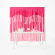 Pink Streamer Backdrop