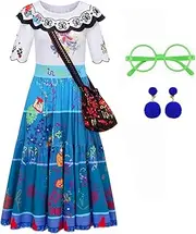 LEO01 Halloween Cosplay Costume Princess Movie Fancy Party Dress Up for Women Adult