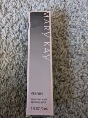 Mary Kay CC Cream Foundation Sunscreen Broad Spectrum SPF 15 Very Deep Expired