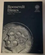 Whitman Coin Collecting Folders - New / Old Stock - Roosevelt Dime 1965-1990+ #2