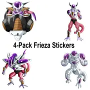 High-Quality Gloss Print Frieza Sticker Pack – 4 Pre-Cut Stickers