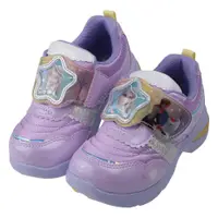 在飛比找PChome24h購物優惠-《布布童鞋》Moonstar冰雪奇緣雪花飄飄星星艾莎紫色兒童