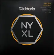 D'Addario NYXL, Long Scale, Medium, Double Ball END, 50-105 Bass Guitar Strings