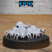 Spider Swarm by Epic Miniatures | D&D | DnD | Pathfinder | Print on Demand