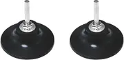 HSCGIN 2pcs Quick Change Disk Pad Holder Roloc Adapter Roloc Holder 3" Sanding Discs Pad Holder for Polishing Sanding Surface Preparation