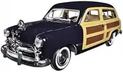 Showcasts 1949 Woody Station Wagon, Dark Blue 73260AC/BU - 1/24 Scale Diecast Model Car
