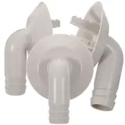 3 Pcs Ac Drain Fitting Portable Hose Coupler Air Conditioner Kit Hotel