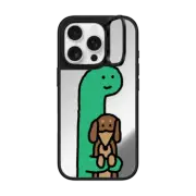 iPhone 16 Pro Mirror Ring Stand Case MagSafe Compatible Hold me