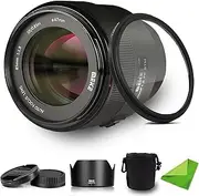 Meike 85mm F1.8 Z-Mount STM Auto Focus Full Frame Prime Lens for Nikon Z-Mount Cameras Z30/Z50/Z5/Z6/Z6 II/Z7/Z7 II/Z9 with 67mm Lens Filter