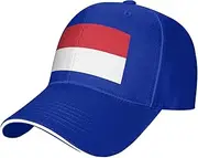 [SSIULUS] Flag of Monaco Casquette Cap Hats,Trucker,Baseball Cap with Snapback,Perfect for Summer,Golf