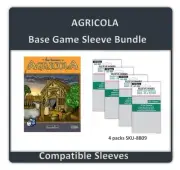"Agricola" Base Game Compatible Sleeve Bundle (8809 X 4)