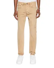 Chitch Slim Tapered Jean - Faded Brown | Ksubi ++