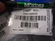 L-Com TDG1026KC5 Unshielded RJ45 (8x8) Keystone Feed-thru. Brand New. 3 Pieces!