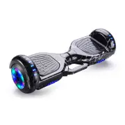 6.5" Hoverboard Scooter Bluetooth Speaker LED Self Balancing 2025 New Scooter - Black-lightning
