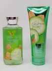 Bath and Body Works Cucumber Melon 10 oz Shower Gel and 8 oz. Body Creme