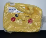 SEGA Prize Pokemon Pikachu Wink Fluffy Yellow Premium Trunk Medium Zip Carry Bag