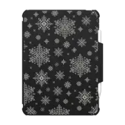 iPad Pro 11-inch (M4) Impact Folio Case Needlepoint Snowflakes