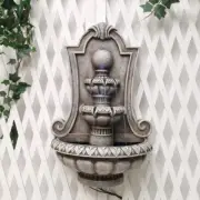Oriana Fountain Wall Hanging Water Feature Self Contained incl Pump 10m Cable