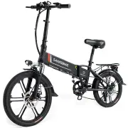 [EU Direct] SAMEBIKE 20LVXD30-II Electric Bike 10.4AH 48V 250W 25Km/h Speed Electric Moped Bike 20 inch E-bike 40-80km M