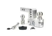 Weigh Safe for Adjustable Drop Hitch - 4" Drop for 2" Shank w/Hitch Lock Pin