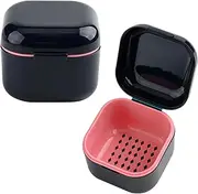 1Pc Plastic Nail Tool Sterilizer Box Nail Drill Bits Cleaning Box Polishing Tools Soaking Tray Manicure Pedicure Storage Container Case - Black