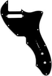 STARTIST Acoustic Guitar Pickguard Scratch Plate DIY Repair Easy Installation Universal Guitar Pick Guard Musical Instrument Part, Black