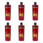 6x Tresemme 400ml Womens Keratin Smooth w/ Marula Oil Soft Hair Care Shampoo
