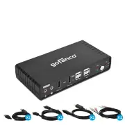 gofanco Dual Monitor HDMI 2.0 KVM Switch (2 Port) – 2x HDMI Extended Display