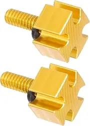 HAWILLOSCH 2pcs Motorcycle Cushion Bolts Quick Release Screws for Motorcycle Seats Durable Aluminum Material Design for Convenient Installation and Removal