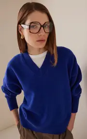 [Loewe] Anagram Square-Frame Acetate Glasses