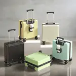 高級感18吋行李箱 小型登機箱 拉桿箱子 正方形行李箱 小型登機箱
