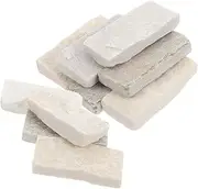 Totority 10Pcs Natural Fish Tank Decorations Realistic Rock Slices for Aquarium Landscaping for Turtle Tanks and Shrimp Habitats Enhance Your with Unique