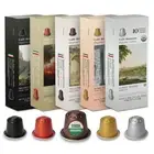 Organic USDA Coffee Aluminum Espresso Pods For Nespresso Original Machine 100...